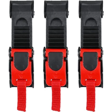 OSQI 3 Pcs Boucle De Casque De Moto, Boucles Attache Rapide Avec Sangle Pour Casque Moto/Vélo 3 OSQI 3 Pcs Boucle De Casque De Moto, Boucles Attache Rapide Avec Sangle Pour Casque Moto/Vélo