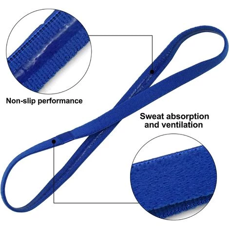 TANABATA Bandeaux De Sport Enfant, 5 Pcs Bandes De Sport Élastiques Antidérapantes, Bandeau Cheveux Fin Pour Garçon Fille, Serre Tête Pour Garçon Football, Jogging, Cyclisme, Fitness 5 TANABATA Bandeaux De Sport Enfant, 5 Pcs Bandes De Sport Élastiques Antidérapantes, Bandeau Cheveux Fin Pour Garçon Fille, Serre Tête Pour Garçon Football, Jogging, Cyclisme, Fitness – Image 3