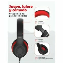 Auriculares Para Niños Con Cable Y Límite De Volumen Mpow 9 Auriculares Para Niños Con Cable Y Límite De Volumen Mpow -Protection auditive et tête Soldes 2022 68283323 3