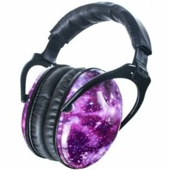 ZOLGINAH Protection Auditive Confortable Avec Sac De Transport - 28 DB - Réglable Pliable Protection Auditive, Protection Auditive Pour Enfants, Feux D'Artifice, Devoirs(Nébuleuse) -Protection auditive et tête Soldes 2022 68290285 5