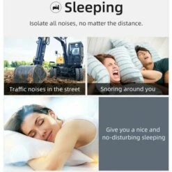 Bouchons D'oreilles En Silicone Souple Protection Des Bouchons D'oreille De Réduction Du Bruit, 40dB Bouchons D'oreille D'isolation Acoustique Protection Des Oreilles Anti-bruit Bouchons D'oreille Souples HANBING 11 Bouchons D'oreilles En Silicone Souple Protection Des Bouchons D'oreille De Réduction Du Bruit, 40dB Bouchons D'oreille D'isolation Acoustique Protection Des Oreilles Anti-bruit Bouchons D'oreille Souples HANBING -Protection auditive et tête Soldes 2022 68325442 5