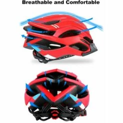 GRID COOL Casque De Vélo Pour Adulte, Casque De Vélo De Montagne Pour Homme, Femme, Protection De Sécurité, Confortable, Léger, Respirant. - Le Noir -Protection auditive et tête Soldes 2022 68491617 3