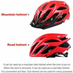 GRID COOL Casque De Vélo Pour Adulte, Casque De Vélo De Montagne Pour Homme, Femme, Protection De Sécurité, Confortable, Léger, Respirant. - Le Noir -Protection auditive et tête Soldes 2022 68491617 4