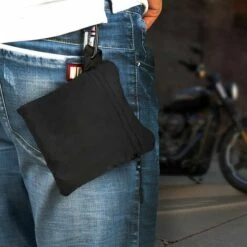 GRID COOL Sac à Dos De Moto, Sac à Dos Pliable Et Pliable, Sac à Dos Pour Casque, Sac à Dos De Voyage Pliable Avec Porte-casque, Pour La Randonnée, Le Camping, Le Cyclisme, Les Voyages - Le Noir -Protection auditive et tête Soldes 2022 68492901 3