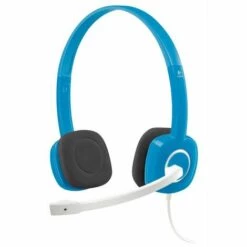 Logitech Stereo Headset H150 Borg Blueberry Micro-casque Microphone Anti-parasite Commandes Audio Intégrées Bleu -Protection auditive et tête Soldes 2022 68785773 3